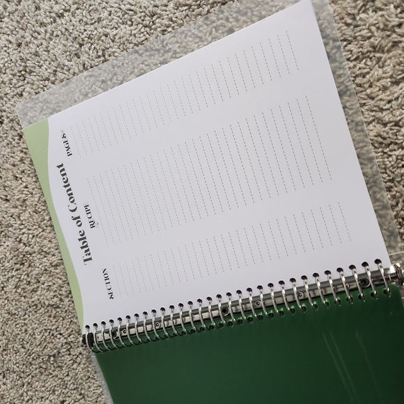 Spiral-Bound Recipe Book - Picture 3 of 6